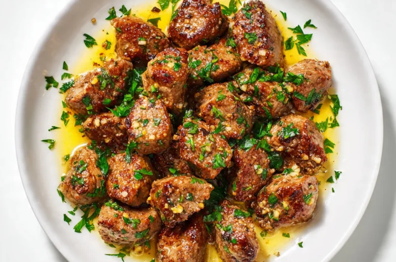Garlic Butter Steak Bites
