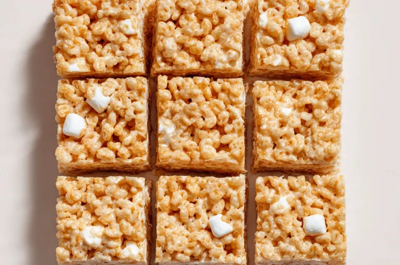 Brown Butter Rice Krispie Treats