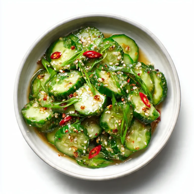 Korean Cucumber Salad