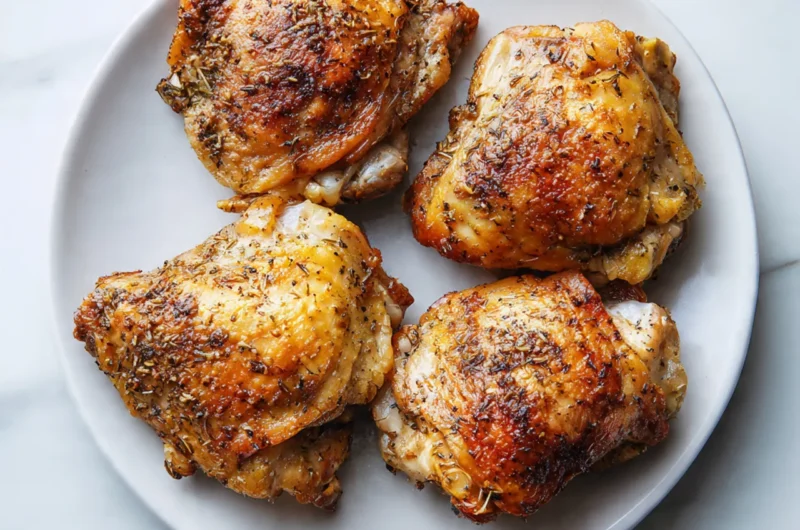 Baked Chicken Thighs