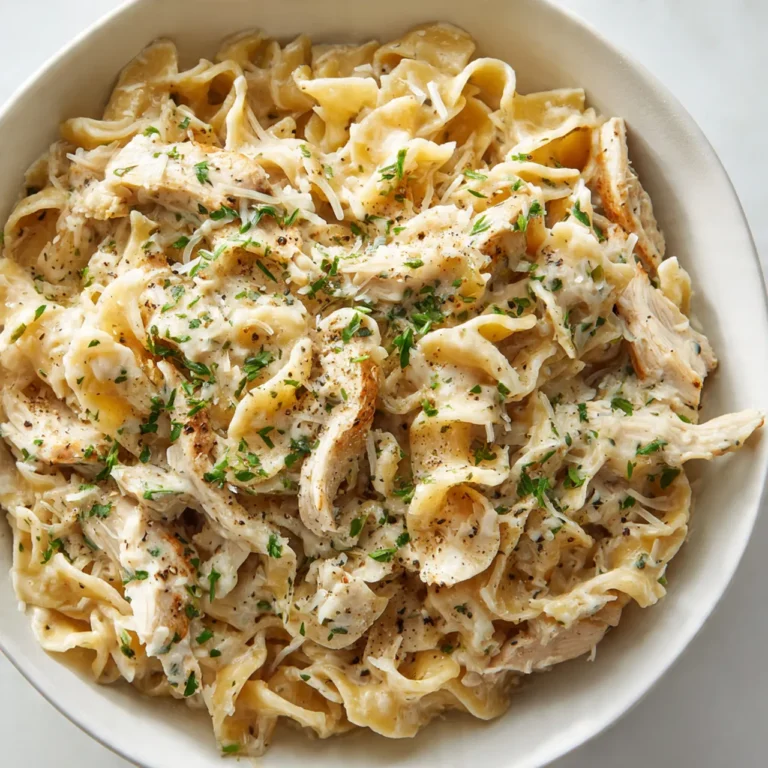 Garlic Parmesan Chicken Pasta